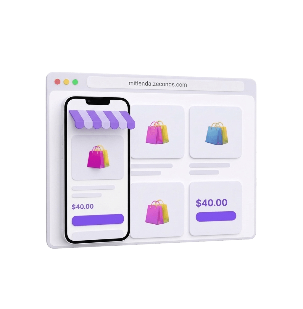 Vista previa de tienda online en ZeConds